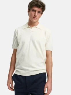 Kronstadt Poloshirts<Herren Poloshirt - KSBlake knit sand beige uni