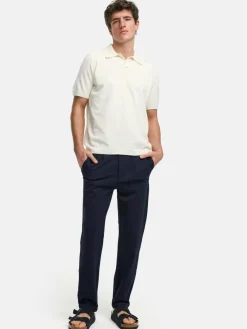 Kronstadt Poloshirts<Herren Poloshirt - KSBlake knit sand beige uni