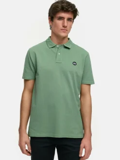 Kronstadt Poloshirts<Herren Poloshirt - KSImber grün uni