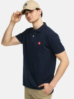 Kronstadt Poloshirts<Herren Poloshirt - KSImber blau uni