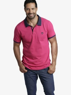 Jan Vanderstorm Poloshirts<Herren Poloshirt - LAVRANS pink uni
