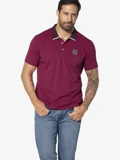 Jan Vanderstorm Poloshirts<Herren Poloshirt - MORLAN rot uni