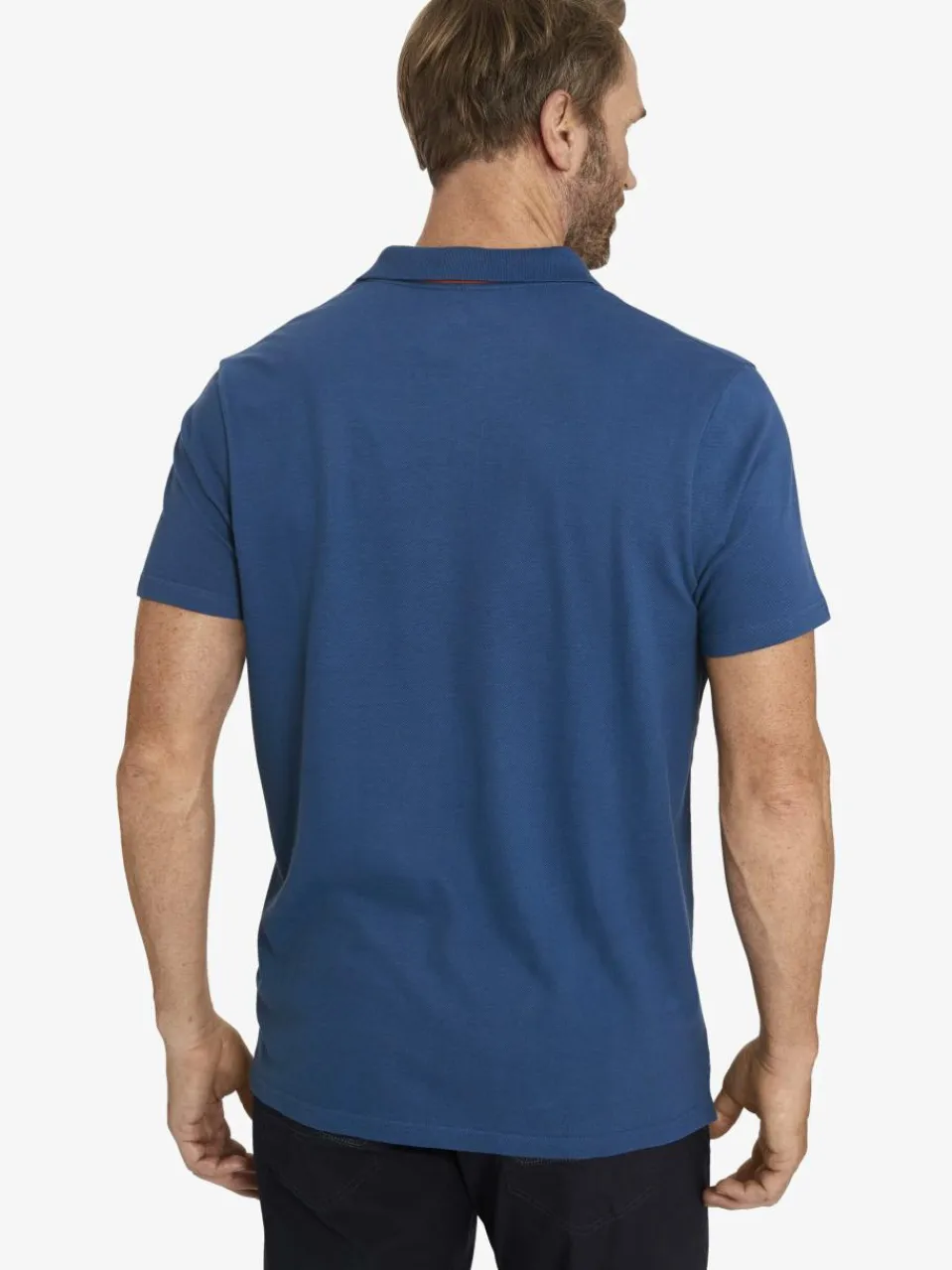 Jan Vanderstorm Poloshirts<Herren Poloshirt - NICCO royal blau bedruckt