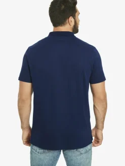 Jan Vanderstorm Poloshirts<Herren Poloshirt - OLDRIK blau bedruckt
