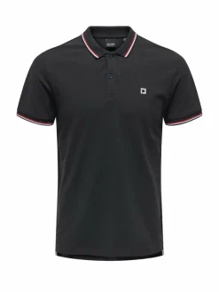 Only&Sons Poloshirts<Herren Poloshirt - Onsefletcher grün uni