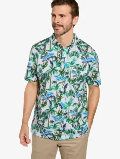 BABISTA Poloshirts<Herren Poloshirt - PARINO grün bedruckt