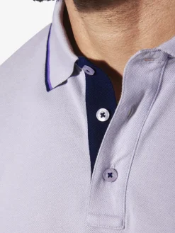 Jan Vanderstorm Poloshirts<Herren Poloshirt - PERDER lila bedruckt