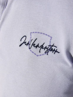 Jan Vanderstorm Poloshirts<Herren Poloshirt - PERDER lila bedruckt