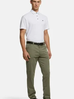 MEYER Poloshirts<Herren Poloshirt - Rory weiß uni