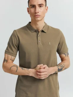 Solid Poloshirts<Herren Poloshirt - SDAthen braun uni