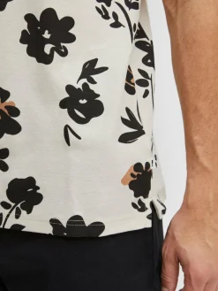 Solid Poloshirts<Herren Poloshirt - SDFitz beige gemustert