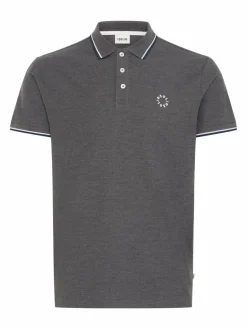 Solid Poloshirts<Herren Poloshirt - SDHANGI grau uni