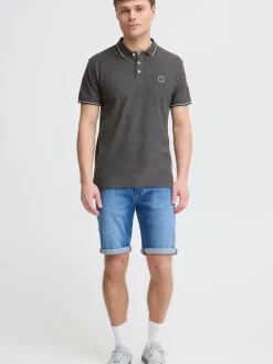 Solid Poloshirts<Herren Poloshirt - SDHANGI grau uni