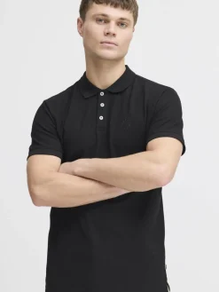 Herren Solid Poloshirts>Herren Poloshirt - SDHATTIM