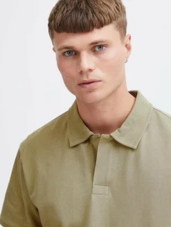 Solid Poloshirts<Herren Poloshirt - SDIhaab grün uni