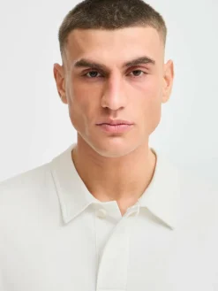 Herren Solid Poloshirts><noscript><img width=