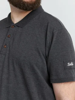 Herren Solid Poloshirts><noscript><img width=