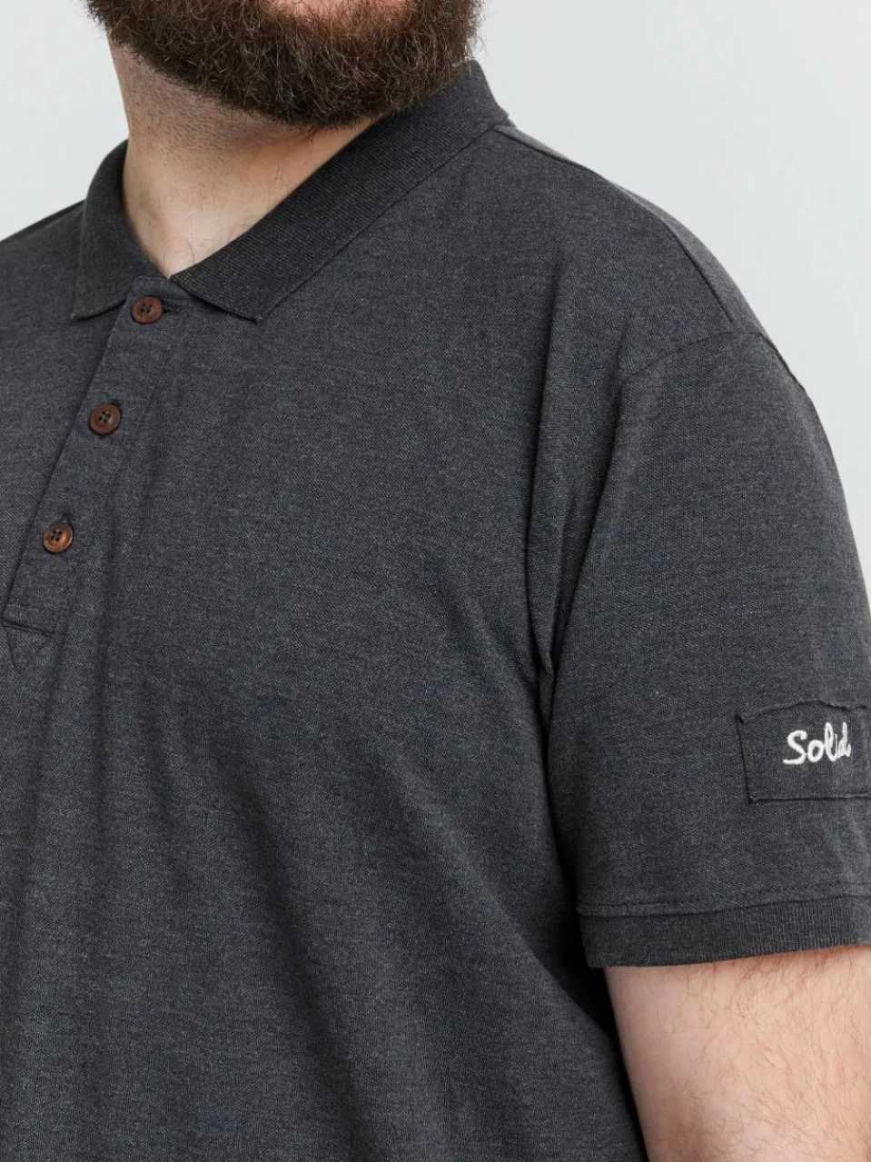 Herren Solid Poloshirts>Herren Poloshirt - SDTrip