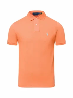 Polo Ralph Lauren Poloshirts<Herren Poloshirt - Slim Fit orange uni