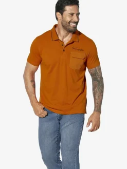 Jan Vanderstorm Poloshirts<Herren Poloshirt - STILTOR orange uni