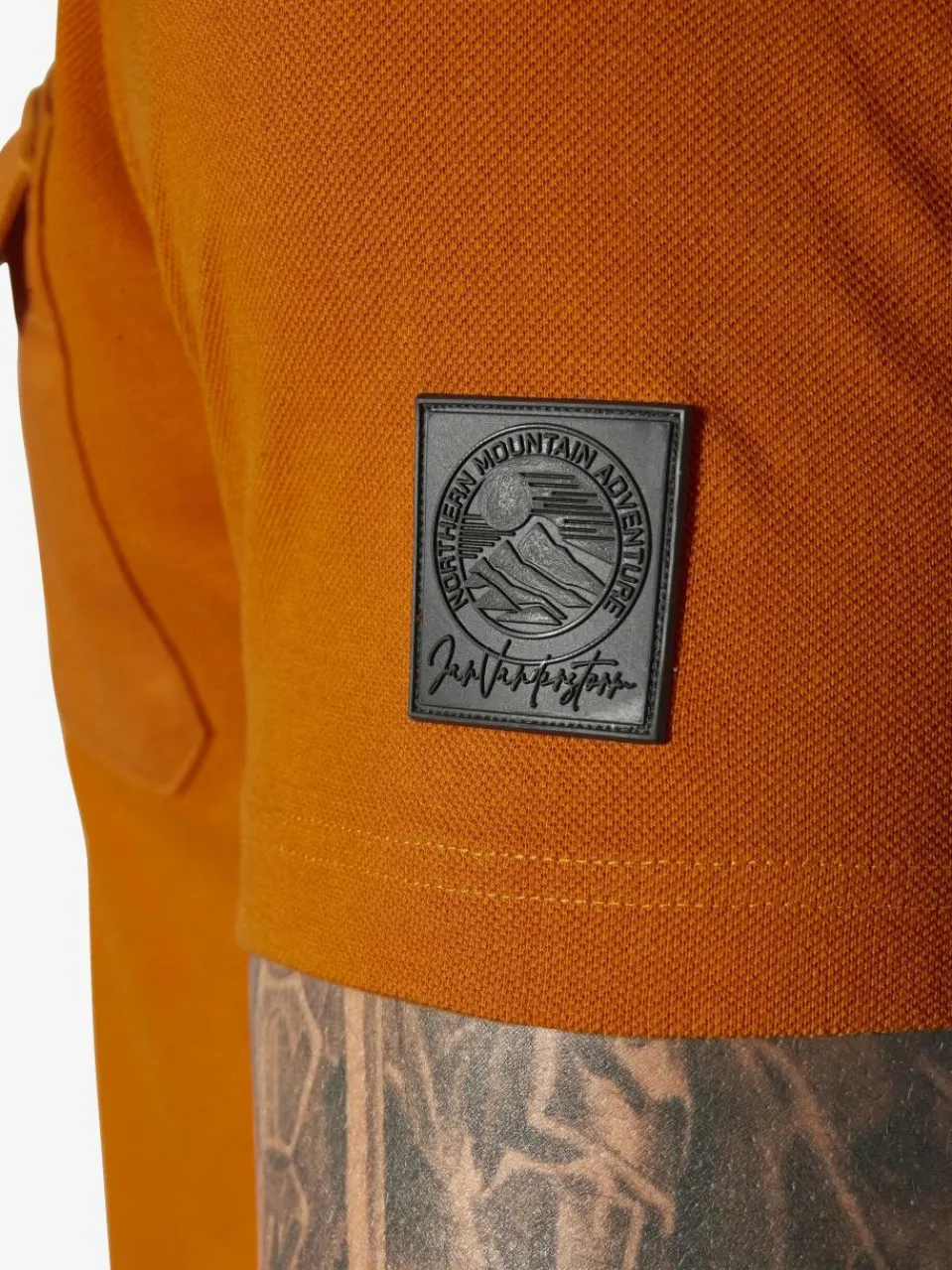 Jan Vanderstorm Poloshirts<Herren Poloshirt - STILTOR orange uni