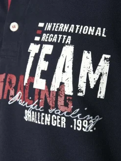 BABISTA Poloshirts<Herren Poloshirt - TATOLETTI blau bedruckt