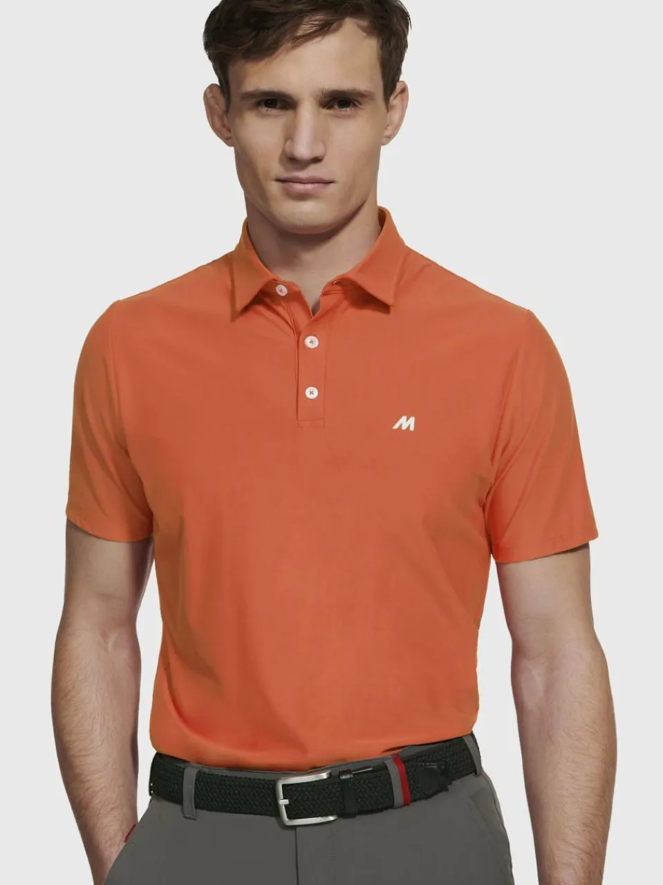 MEYER Poloshirts<Herren Poloshirt - Tiger weiß uni
