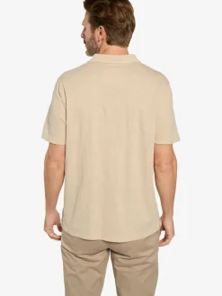 BABISTA Poloshirts<Herren Poloshirt - TOSCARELLA beige bedruckt