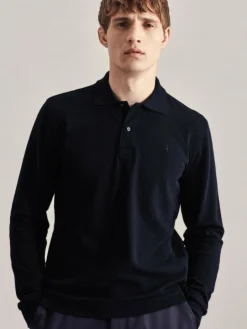 Seidensticker Poloshirts<Herren Polo-Shirt - Uni blau uni