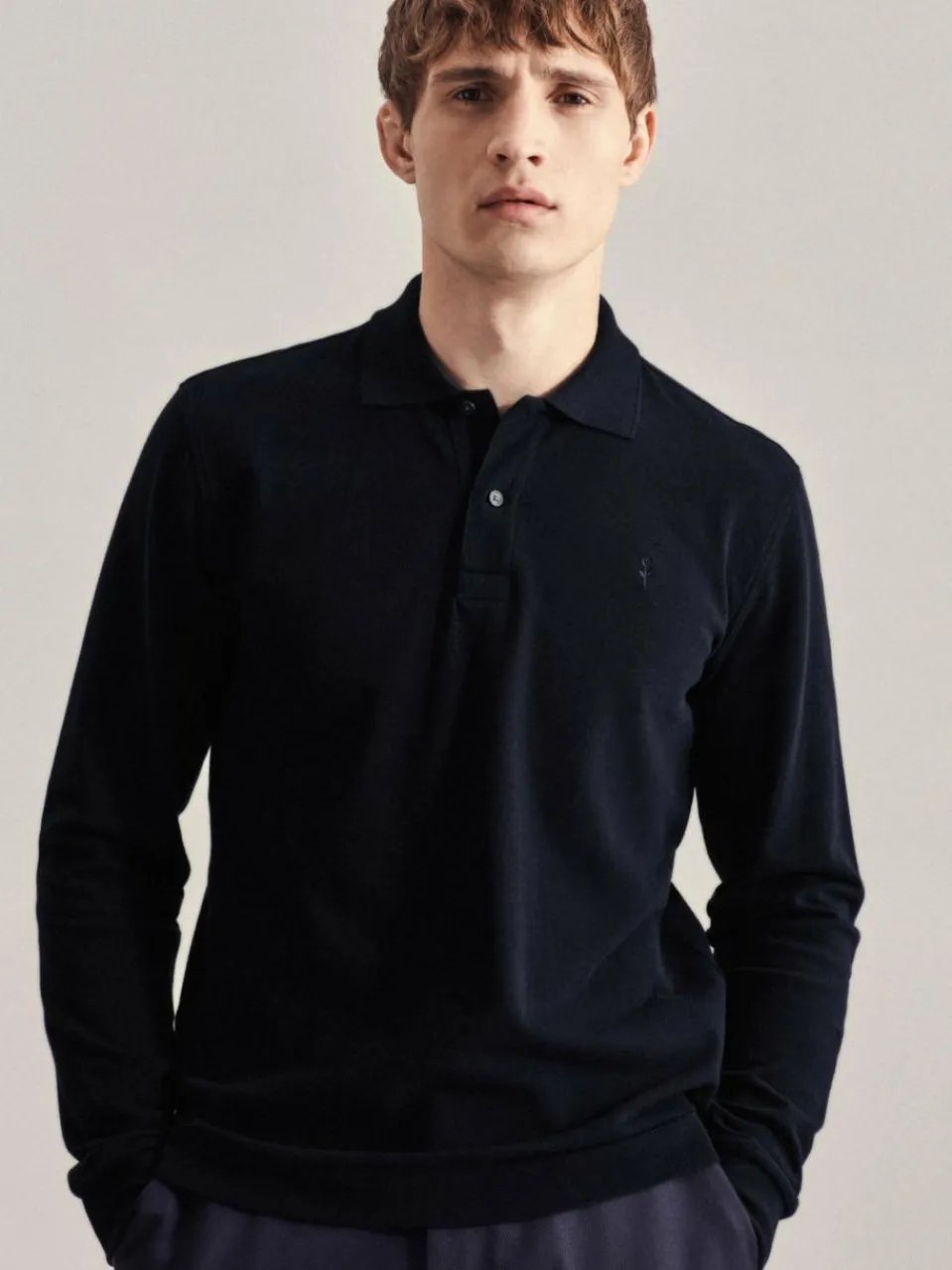 Seidensticker Poloshirts<Herren Polo-Shirt - Uni blau uni