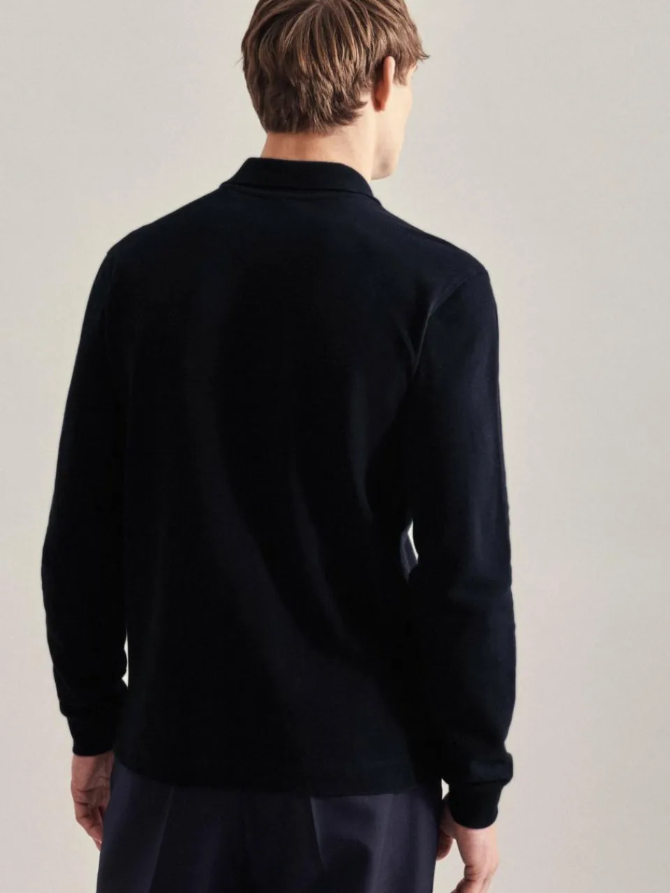 Seidensticker Poloshirts<Herren Polo-Shirt - Uni blau uni