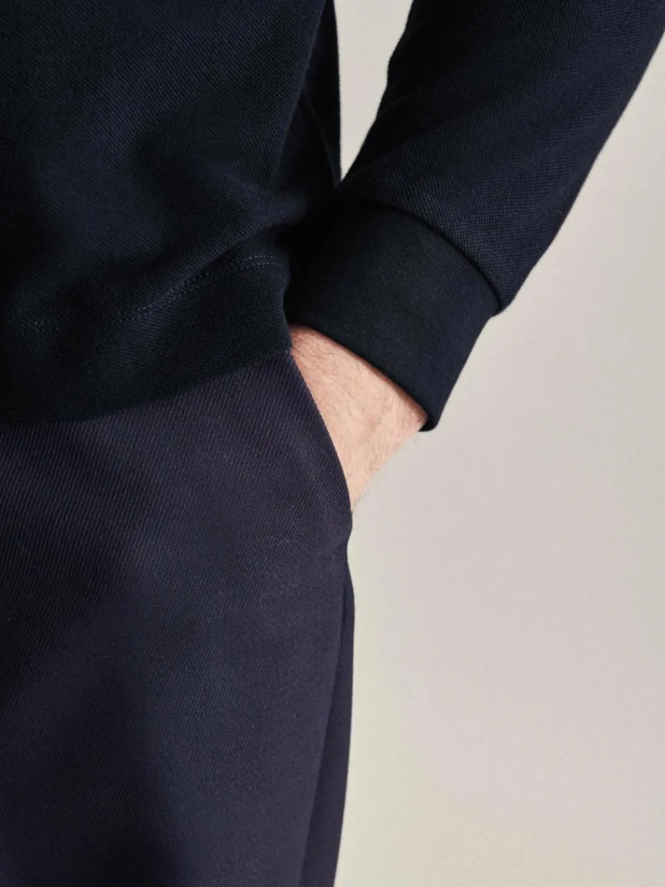 Seidensticker Poloshirts<Herren Polo-Shirt - Uni blau uni