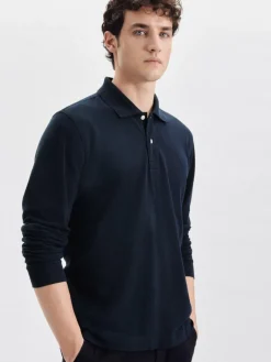 Seidensticker Poloshirts<Herren Polo-Shirt - Uni blau uni