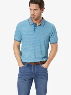 BABISTA Poloshirts<Herren Poloshirt - VALRIN türkis uni