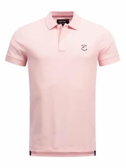 Indicode Poloshirts<Herren Poloshirt - Wadim rosa uni