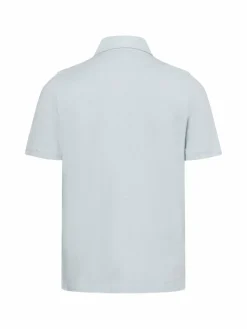 Herren MAERZ Poloshirts>Herren Poloshirt mit Leinenanteil