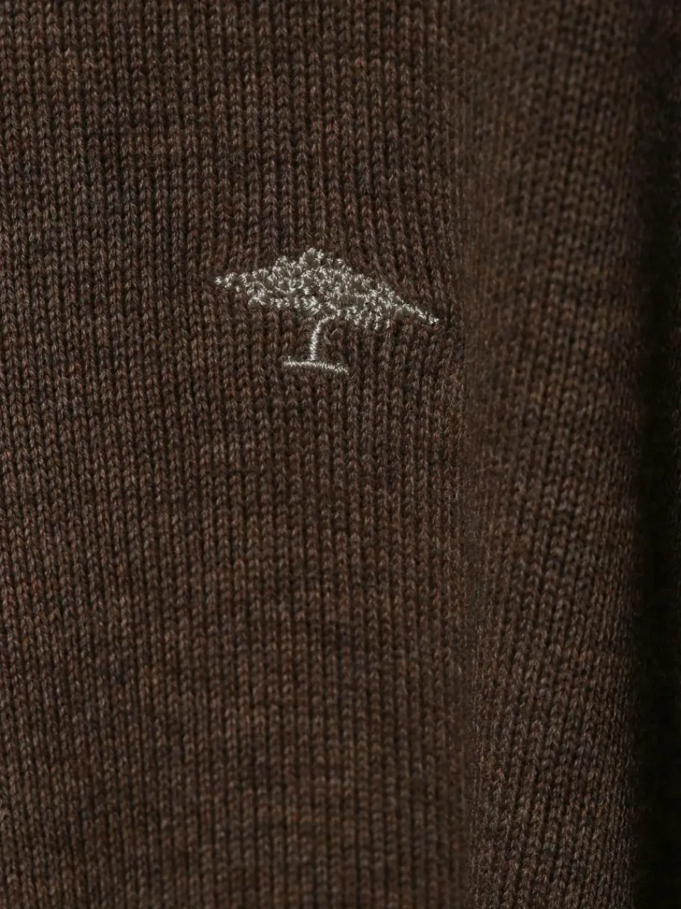 Fynch-Hatton Pullover & Strickjacken<Herren Pullover mocca uni