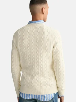 Gant Pullover & Strickjacken<Herren Pullover beige uni