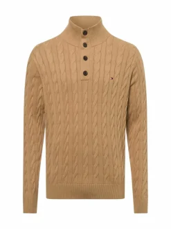 Tommy Hilfiger Pullover & Strickjacken<Herren Pullover camel uni