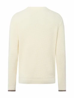 Fred Perry Pullover & Strickjacken<Herren Pullover ecru strukturiert