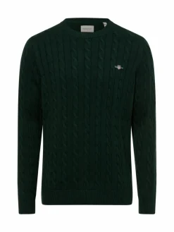 Gant Pullover & Strickjacken<Herren Pullover tanne uni