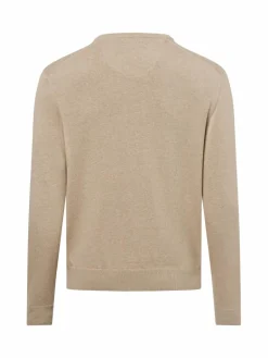 Nils Sundström Pullover & Strickjacken<Herren Pullover beige meliert