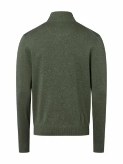 Nils Sundström Pullover & Strickjacken<Herren Pullover oliv meliert