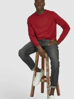 Daniel Hechter Pullover & Strickjacken<Herren Pullover rot uni