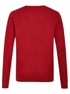 Daniel Hechter Pullover & Strickjacken<Herren Pullover rot uni