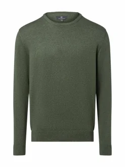 Nils Sundström Pullover & Strickjacken<Herren Pullover oliv meliert