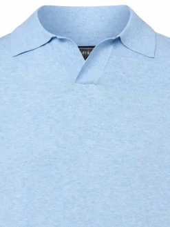 Finshley & Harding Pullover & Strickjacken<Herren Pullover hellblau meliert