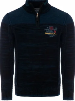 Carisma Pullover & Strickjacken<Herren Pullover blau uni