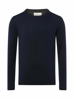 s.Oliver Pullover & Strickjacken<Herren Pullover blau uni