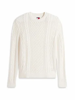 Tommy Jeans Pullover & Strickjacken<Herren Pullover ecru uni